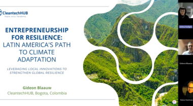 WASP Talk on Entrepreneurship for Resilience: Latin America's Path to Climate Adaptation: Leveraging Local Innovations to Strengthen Global Resilience